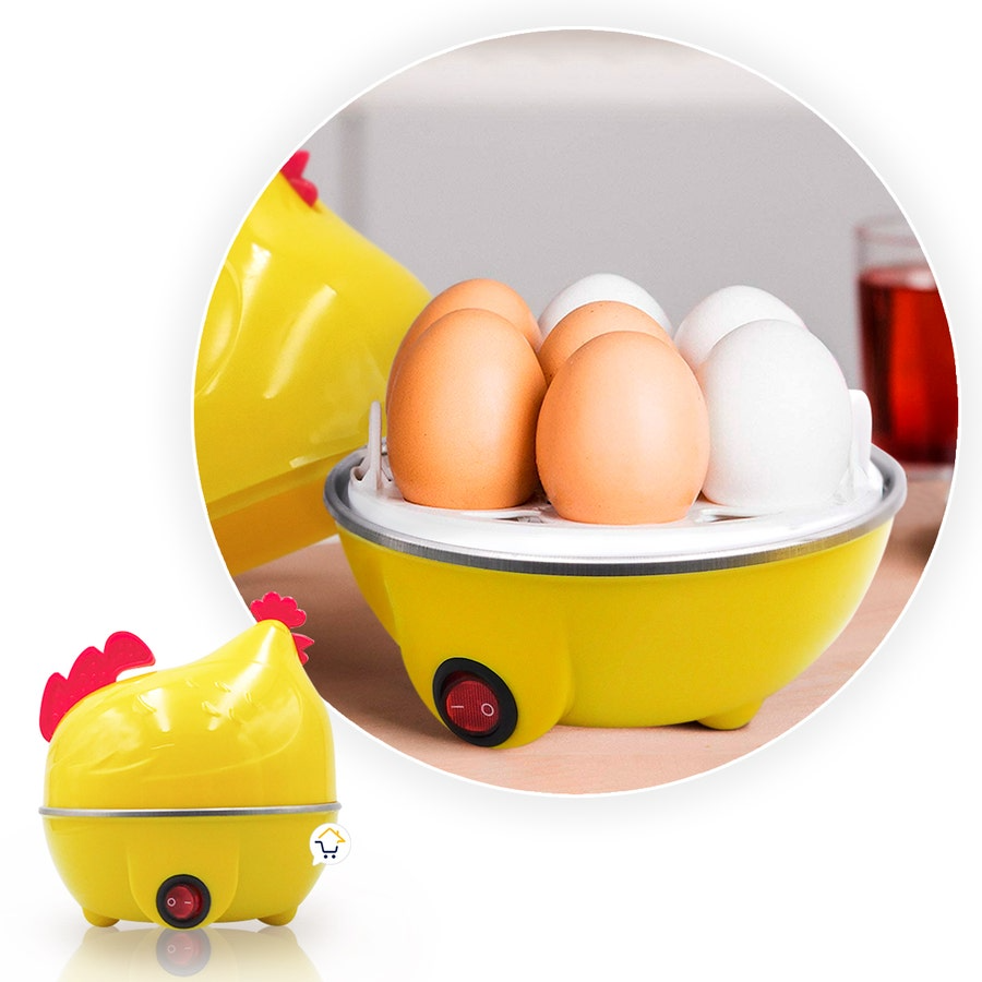 Hervidor de huevos con forma de pollo MyKitchen